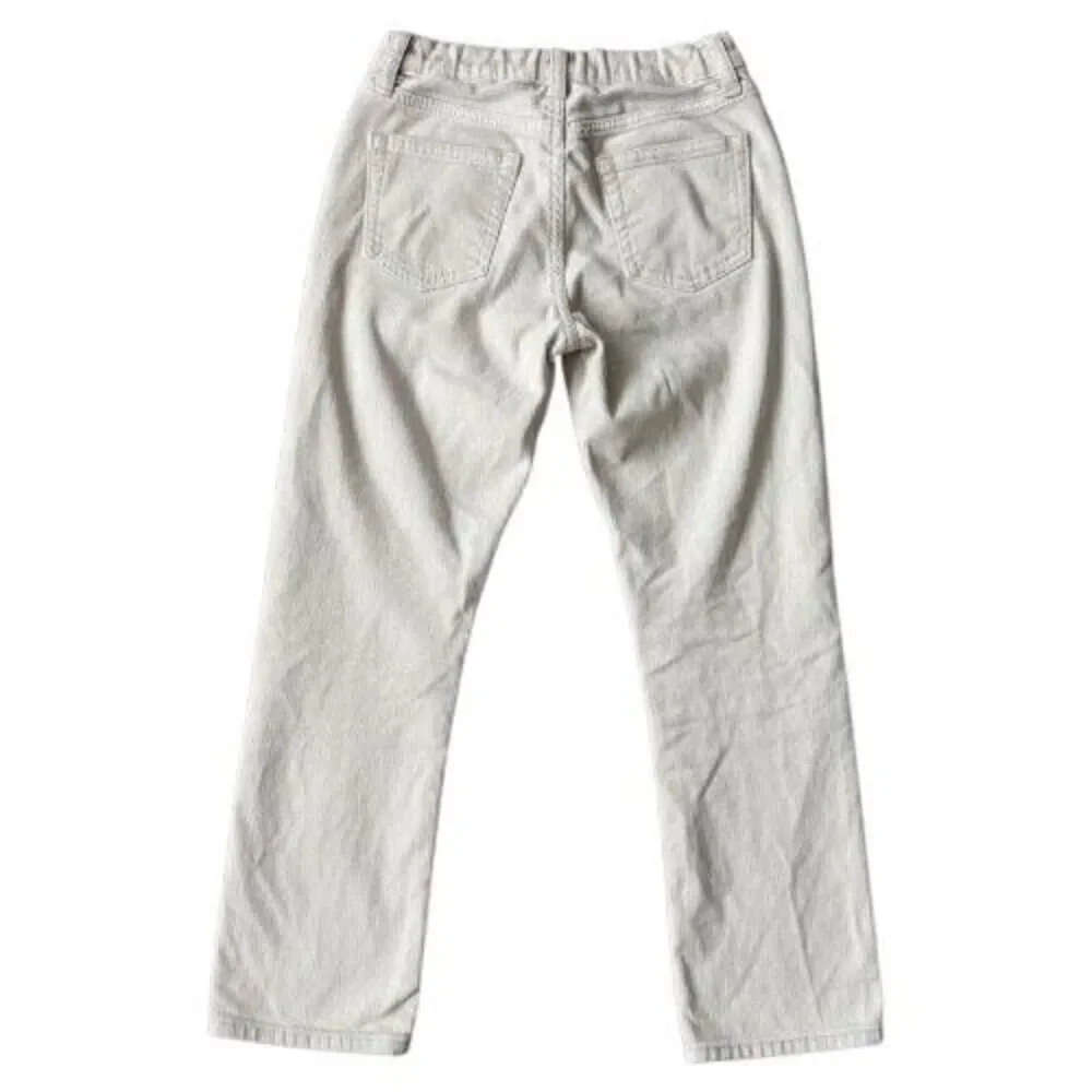 Girls corduroy Old Navy pants high rise size 8 tan